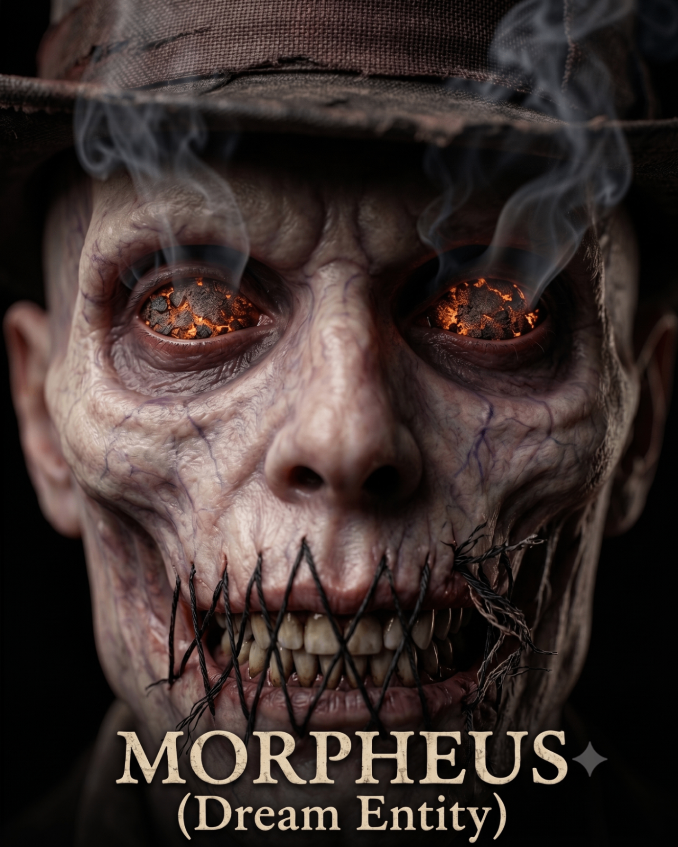 Morpheus (Dream Entity) — original horror character portrait